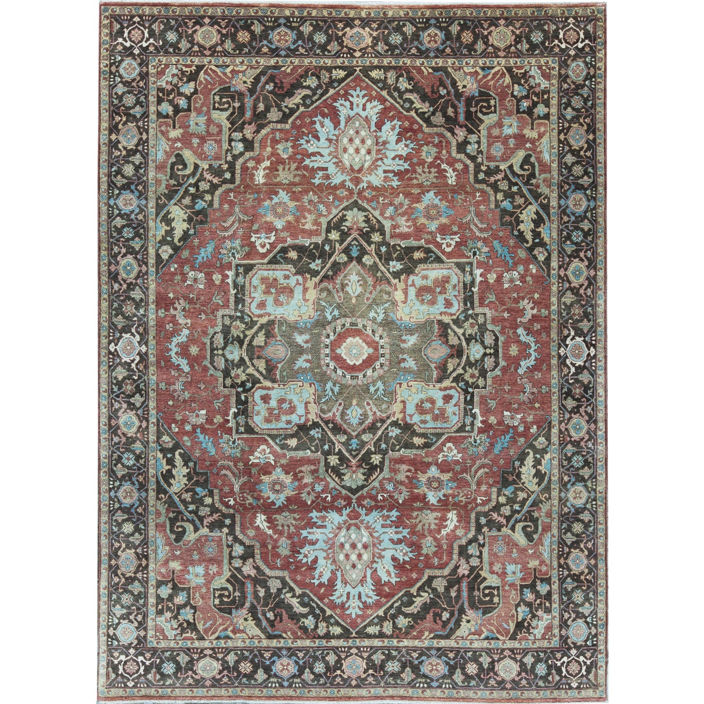 BAKSHAHE B1208 RUST / CHARCOAL