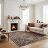 BAKSHAHESH B1208 RUST / CHARCOAL