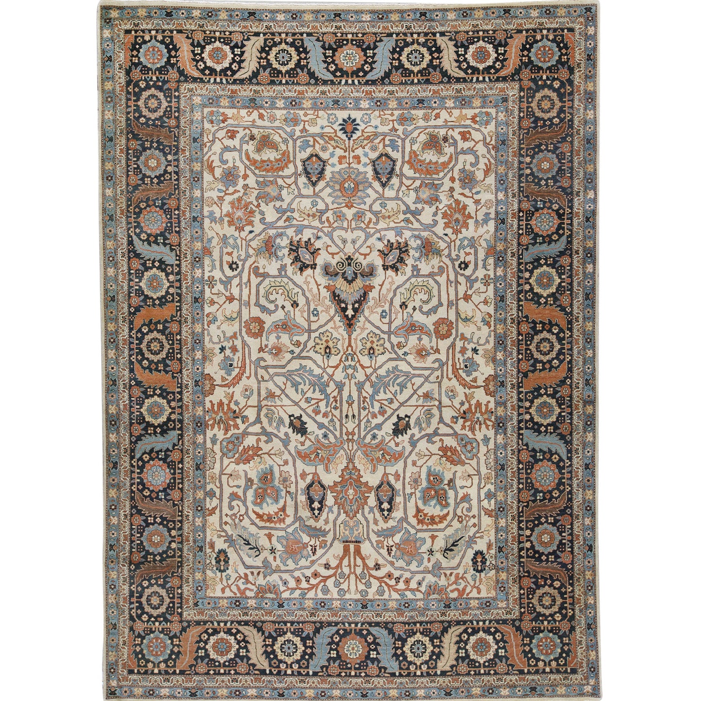 BAKSHAHE B1211 IVORY / BLUE