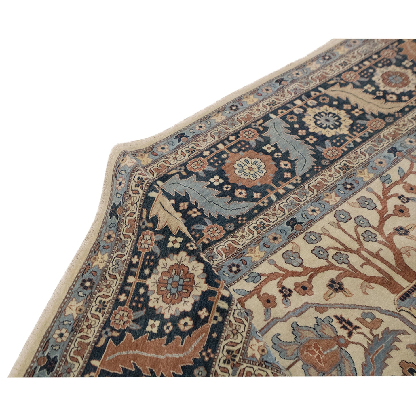 BAKSHAHE B1211 IVORY / BLUE