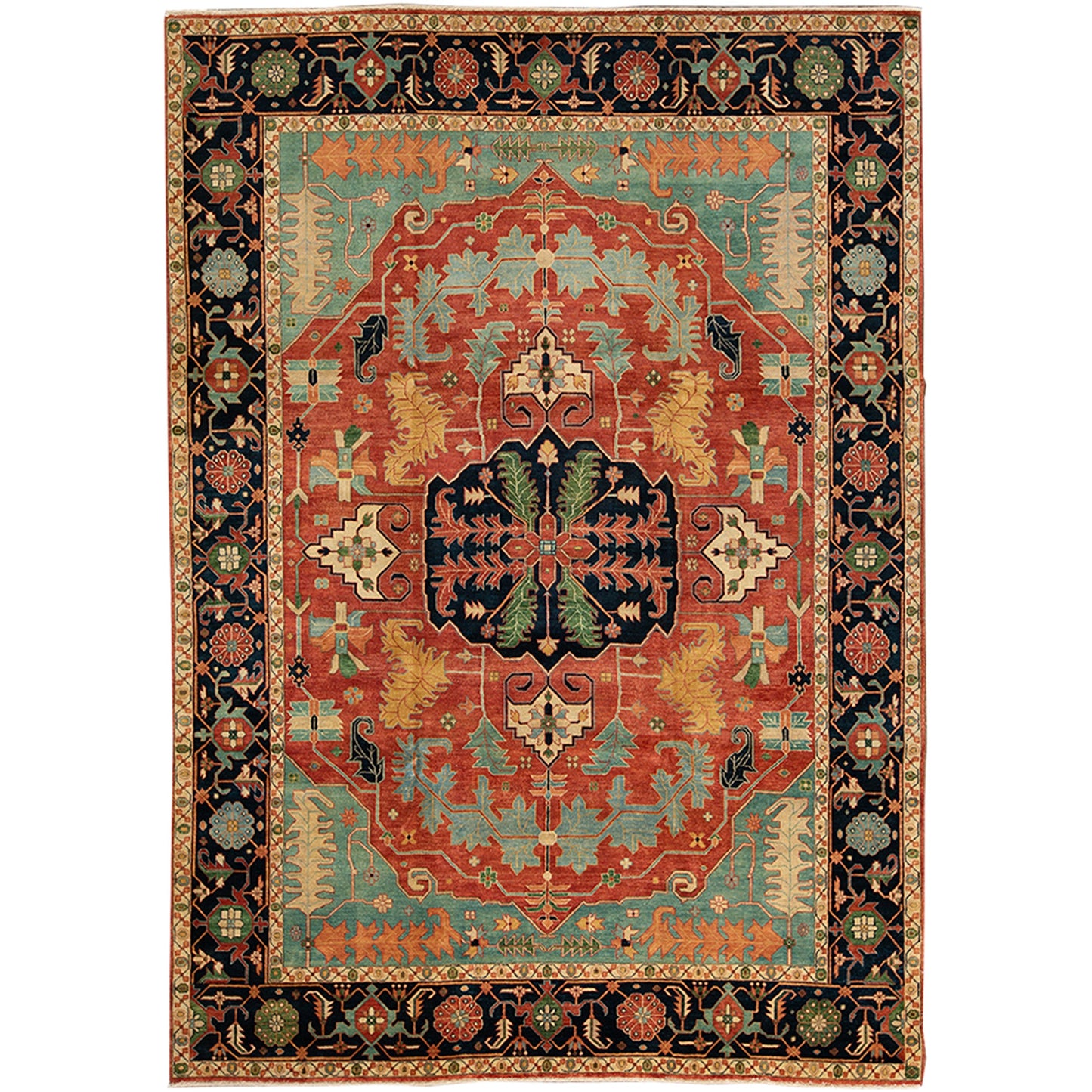 BAKSHAHE B1213 RUST / NAVY