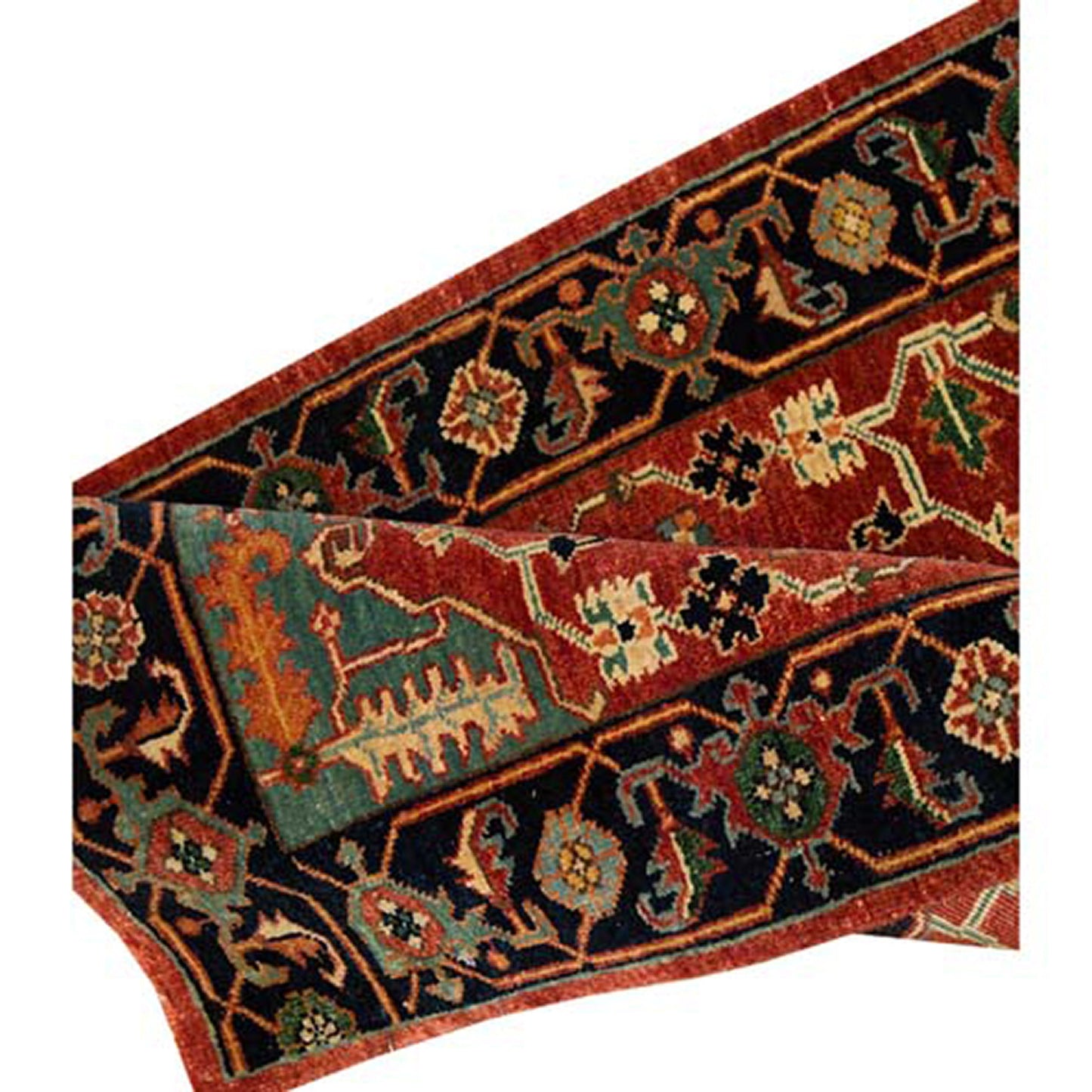 BAKSHAHESH B1213 RUST / NAVY