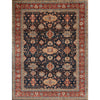 BAKSHAHESH B1214 BLUE / RED