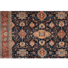 BAKSHAHESH B1214 BLUE / RED