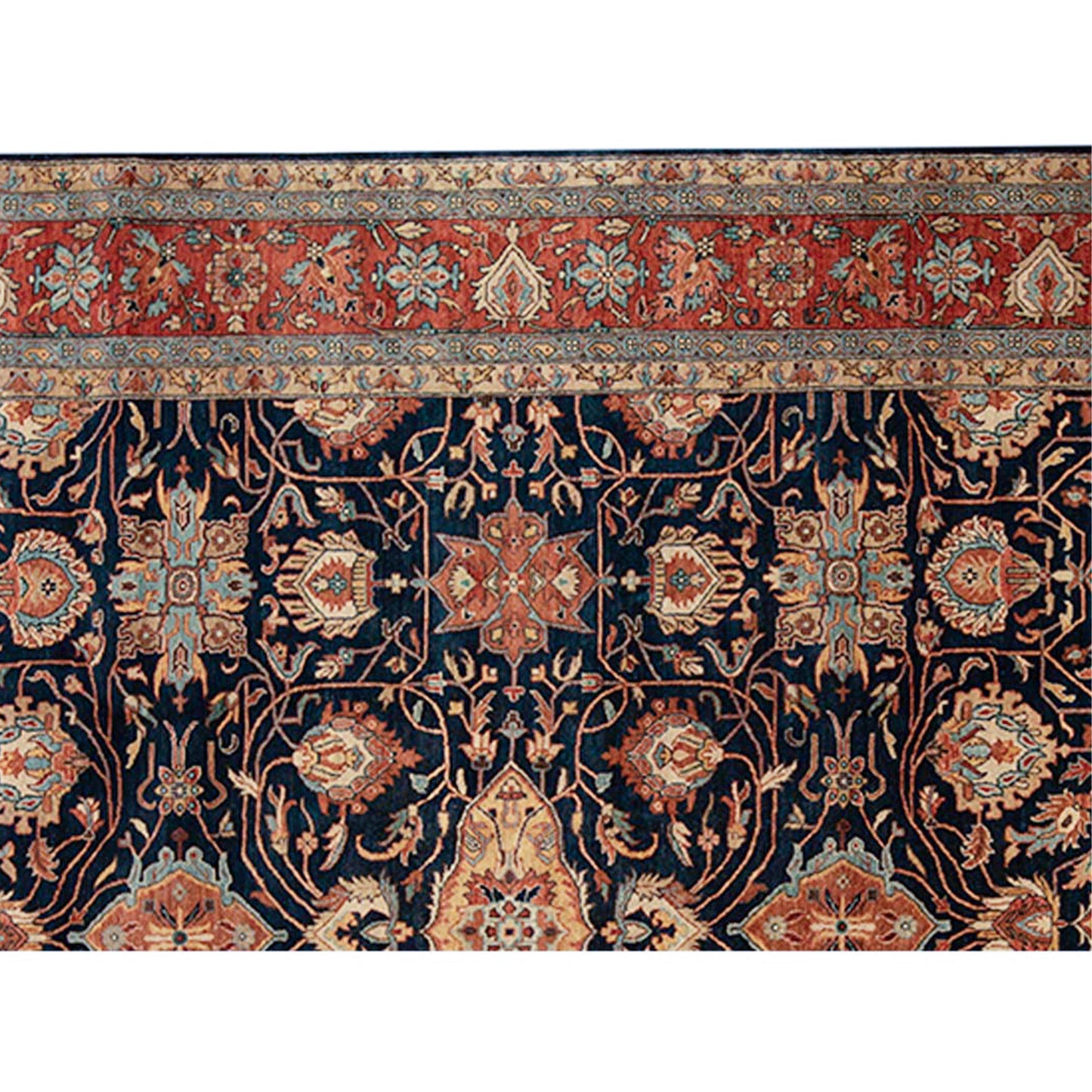 BAKSHAHESH B1214 BLUE / RED