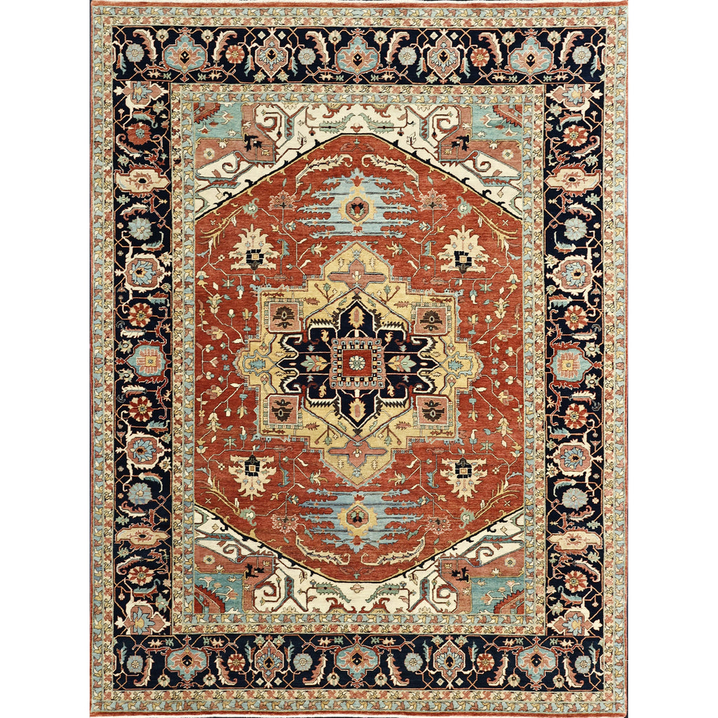 BAKSHAHESH B1217 RED / BLUE