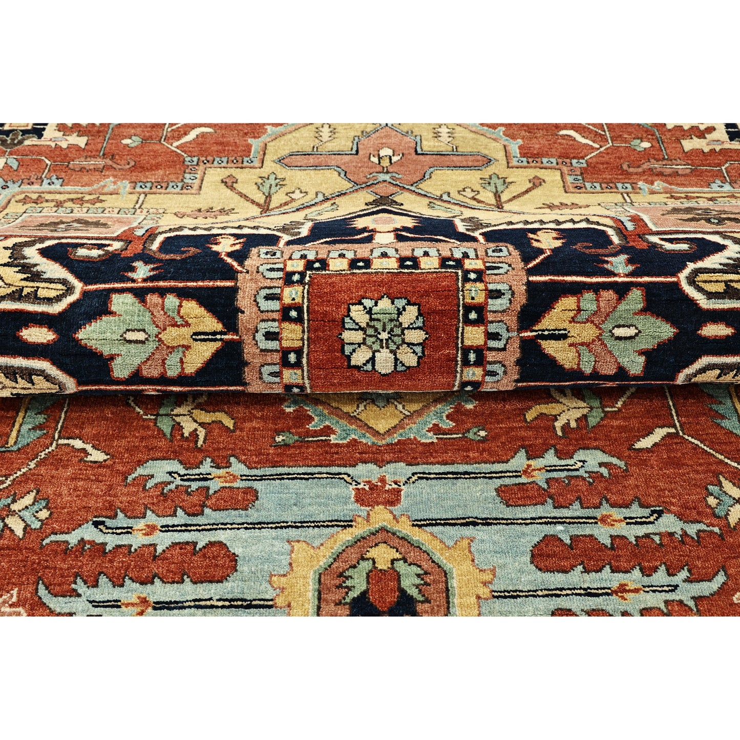 BAKSHAHESH B1217 RED / BLUE