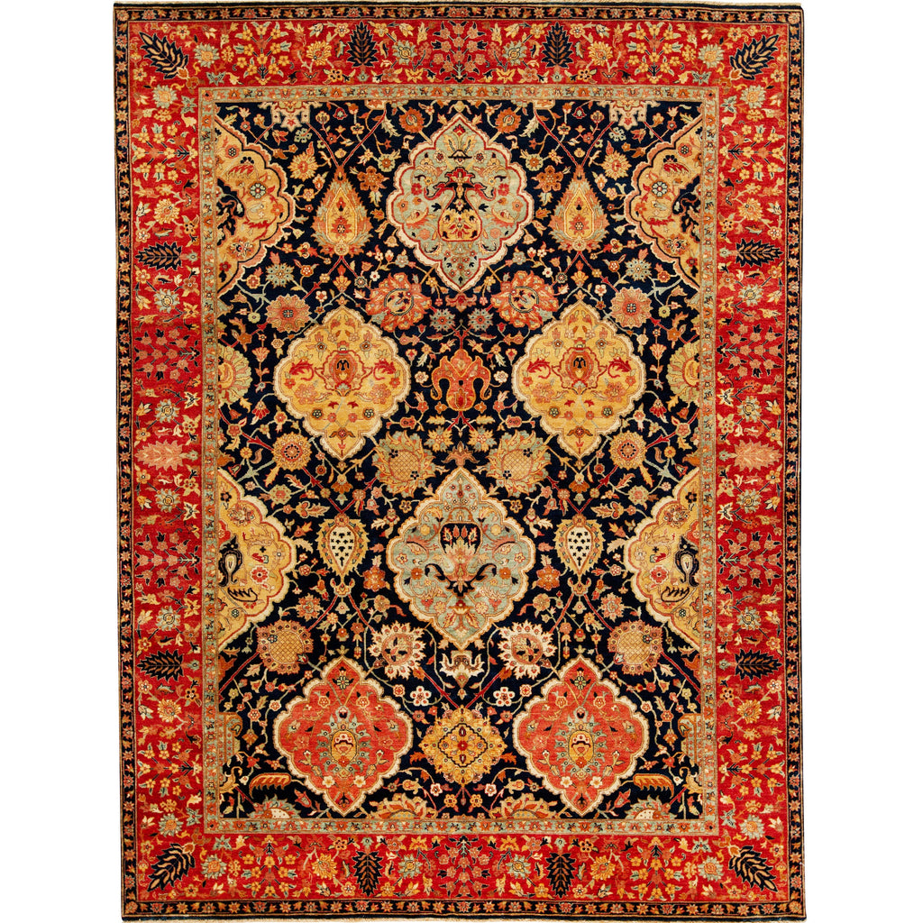 BAKSHAHESH B1231 BLUE / RED