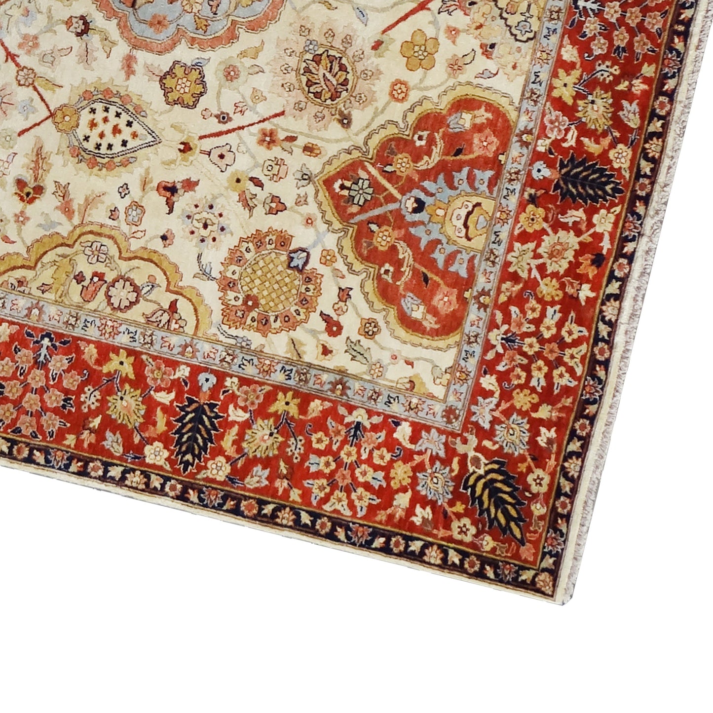 BAKSHAHE B1231 IVORY / RED