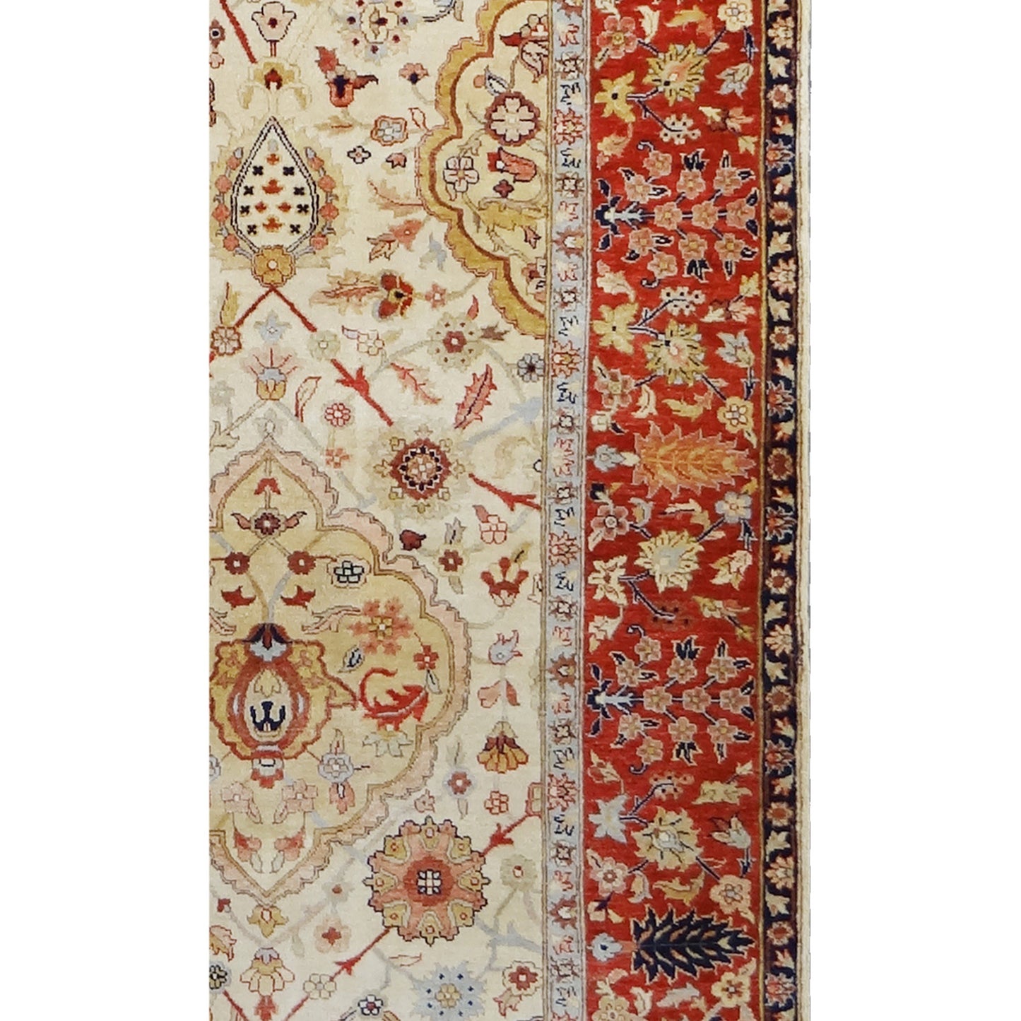 BAKSHAHE B1231 IVORY / RED