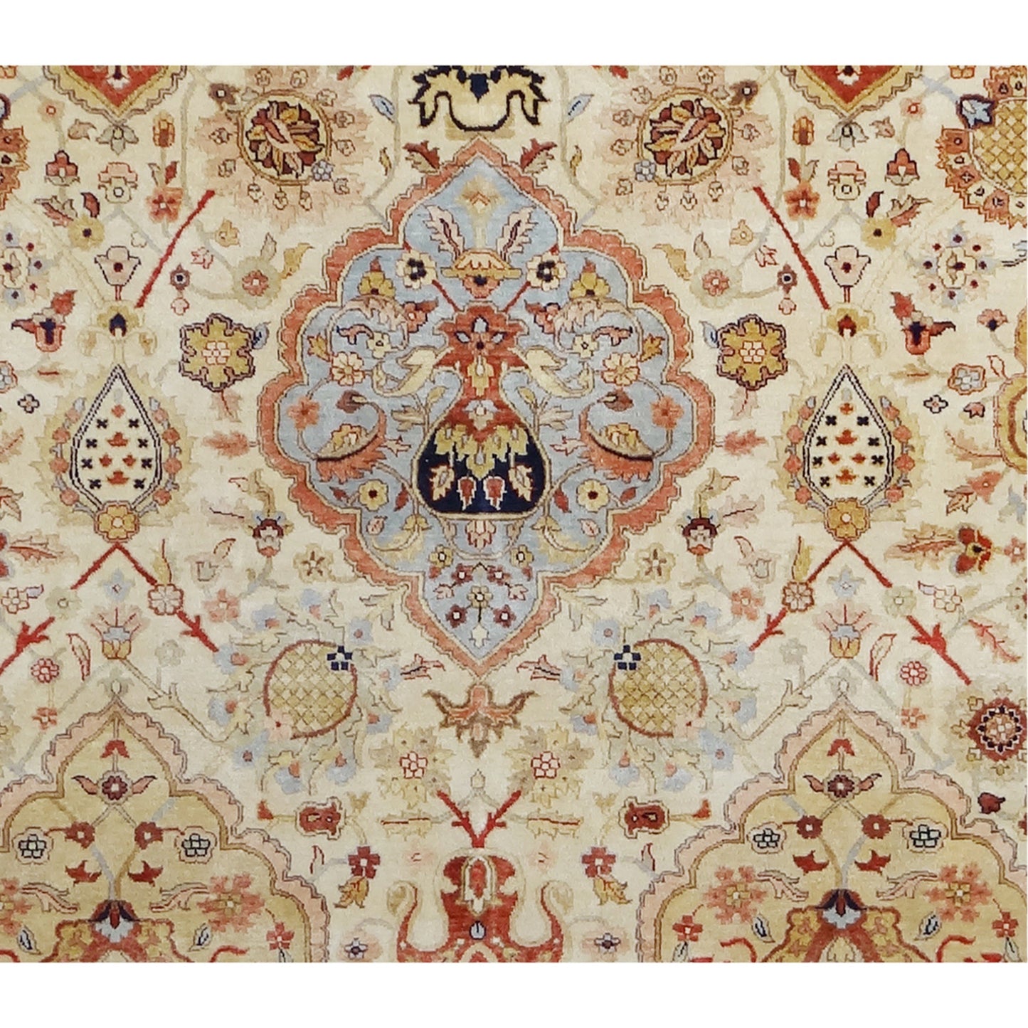 BAKSHAHE B1231 IVORY / RED