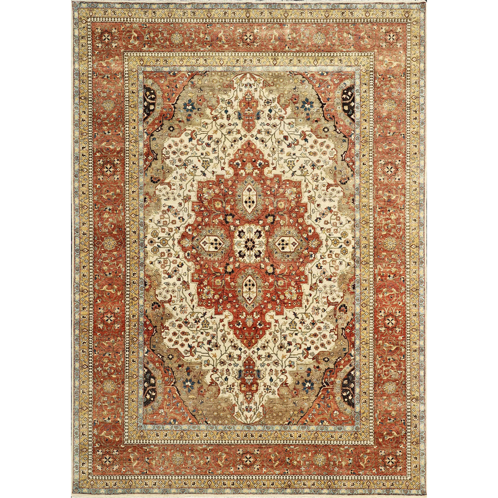 BAKSHAHESH B1235 IVORY / RUST