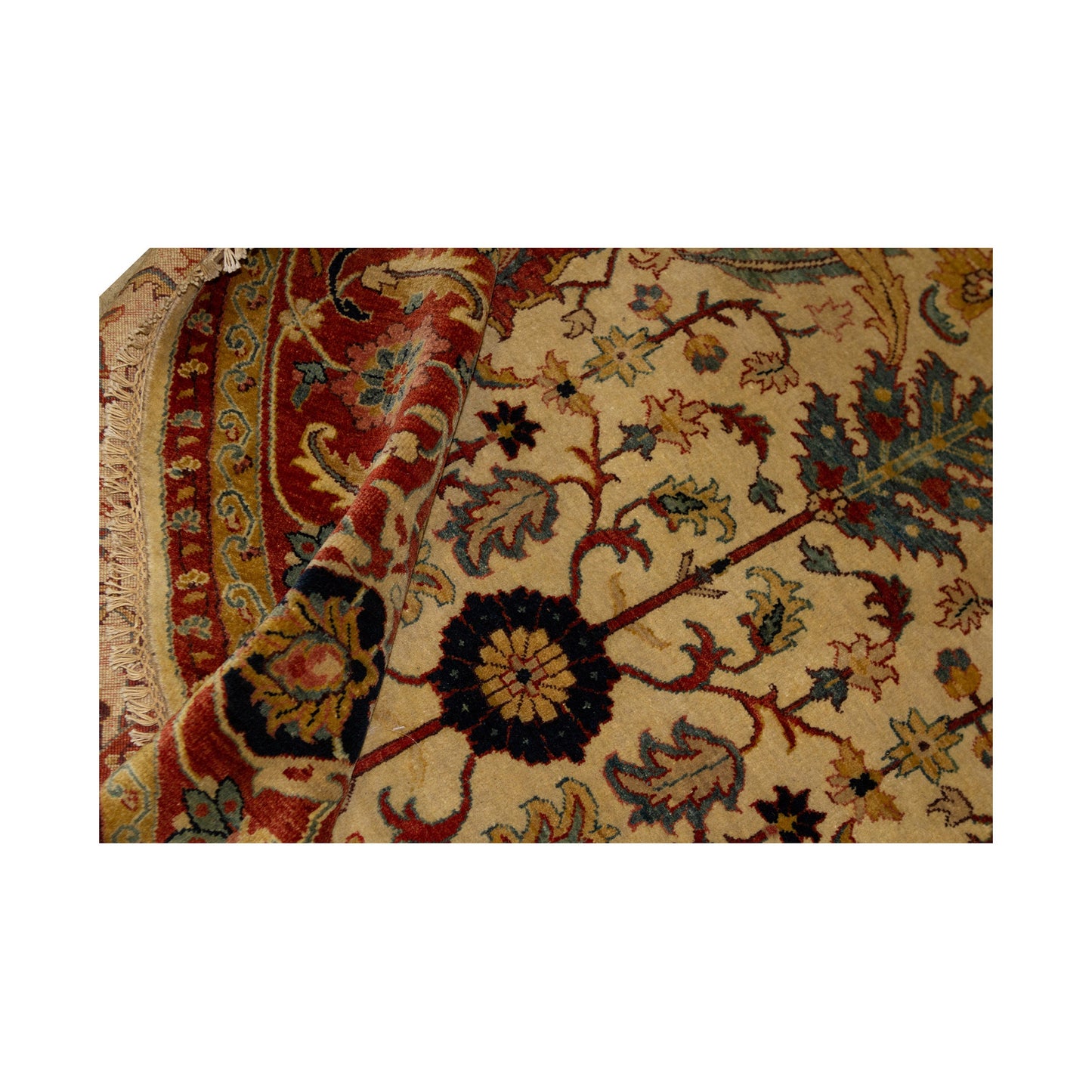 BAKSHAHESH B1238 IVORY / RUST