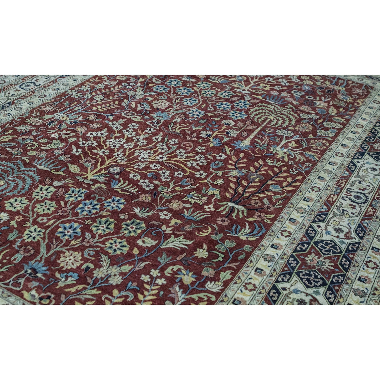 BAKSHAHE B1240 RED / IVORY