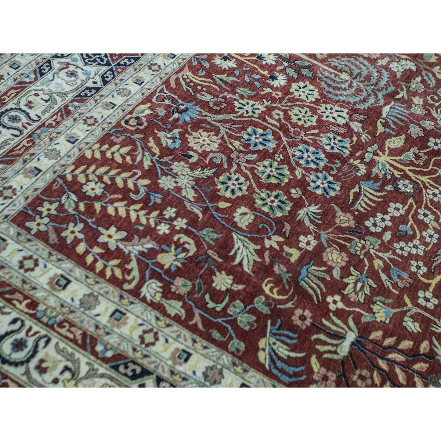 BAKSHAHE B1240 RED / IVORY
