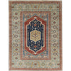 BAKSHAHE B1243 RUST / LIGHT BLUE
