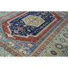 BAKSHAHE B1243 RUST / LIGHT BLUE