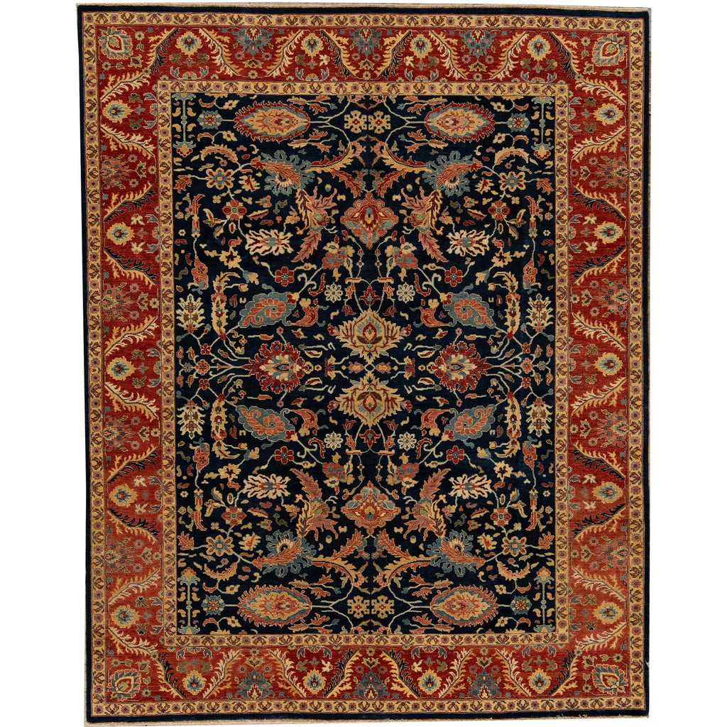 BAKSHAHESH B3037 BLUE / RED