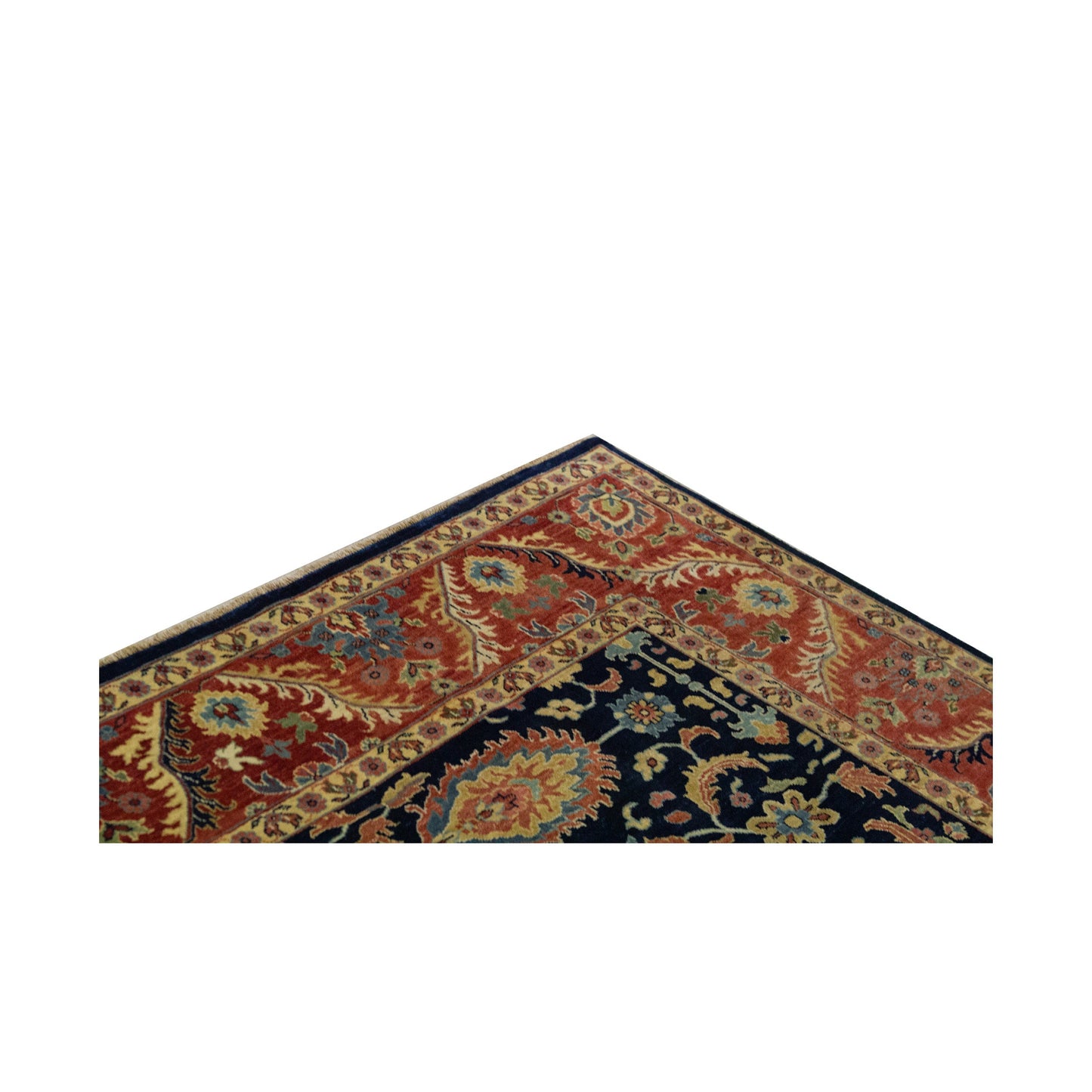 BAKSHAHESH B3037 BLUE / RED