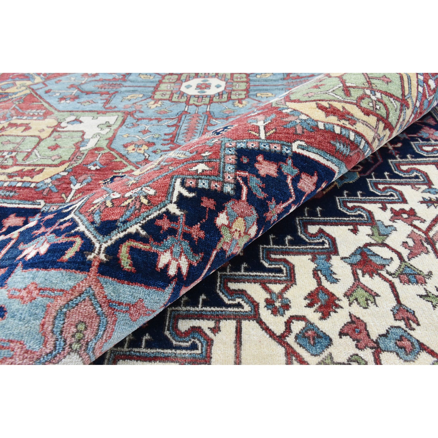 BAKSHAHE B3043 BLUE / RED