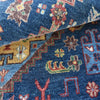BAKSHAHESH B3055 BLUE / LIGHT BLUE