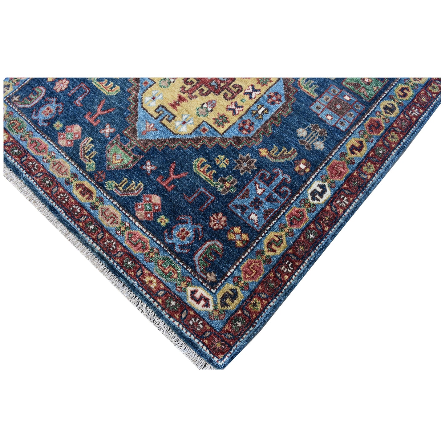 BAKSHAHESH B3055 BLUE / LIGHT BLUE