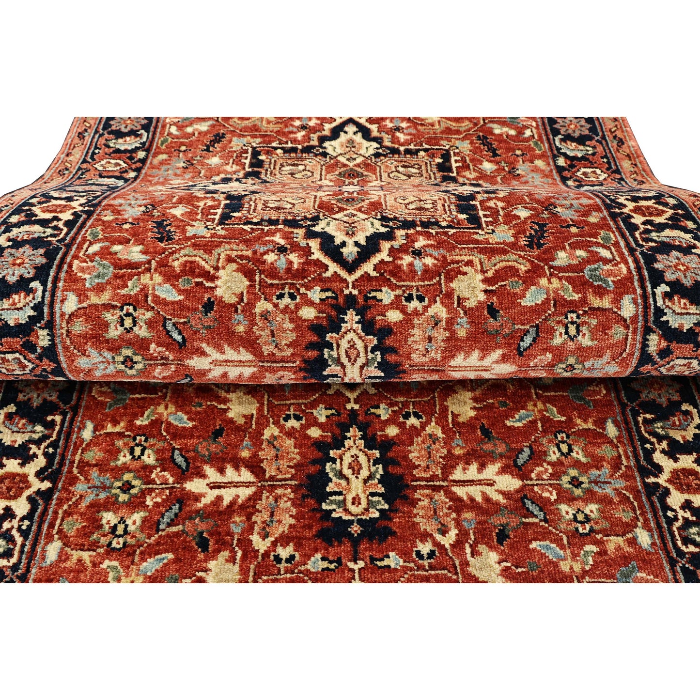 BAKSHAHESH B3059 RED / NAVY