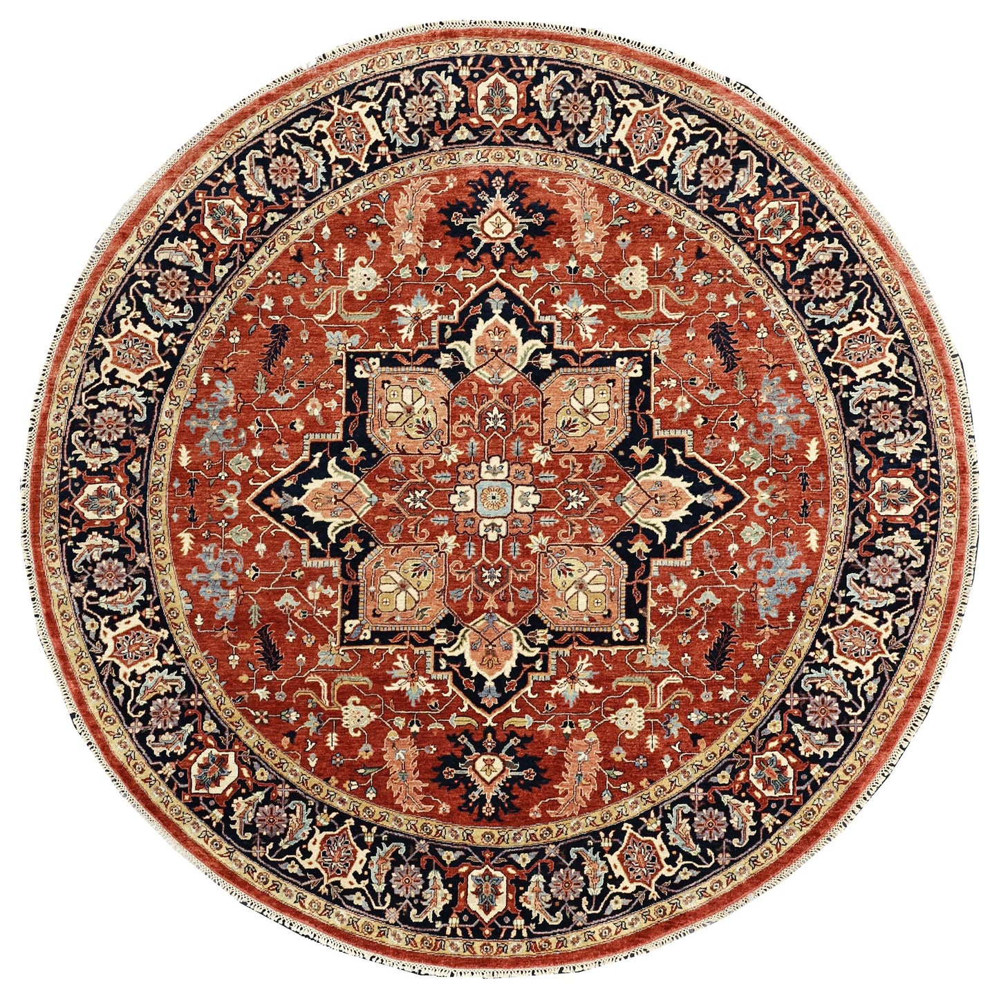 BAKSHAHESH B3059 RED / NAVY