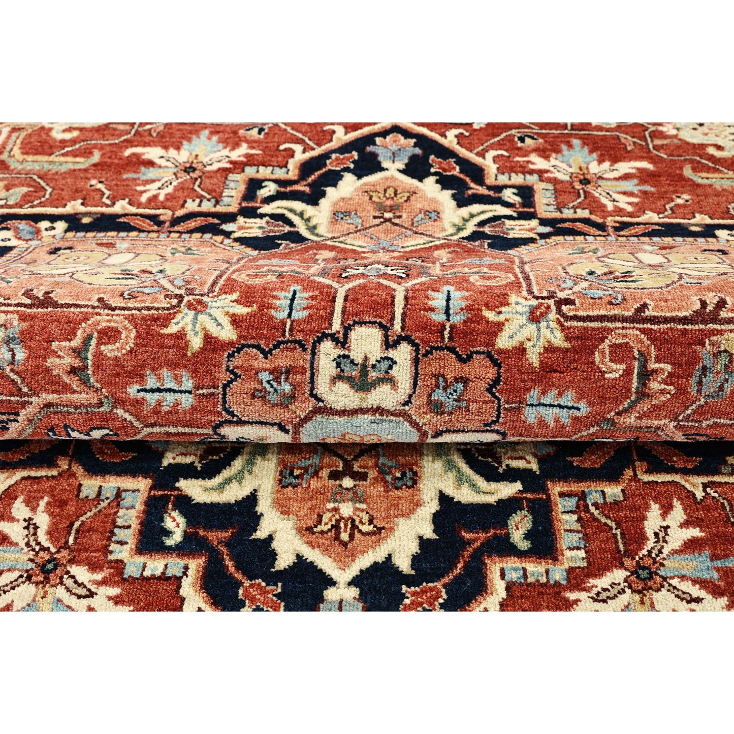 BAKSHAHESH B3059 RED / NAVY