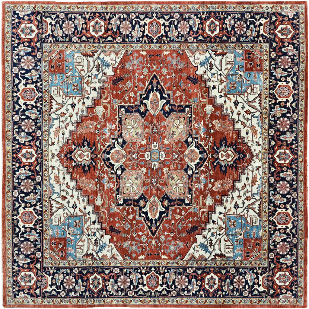 BAKSHAHESH B3059 RED / NAVY