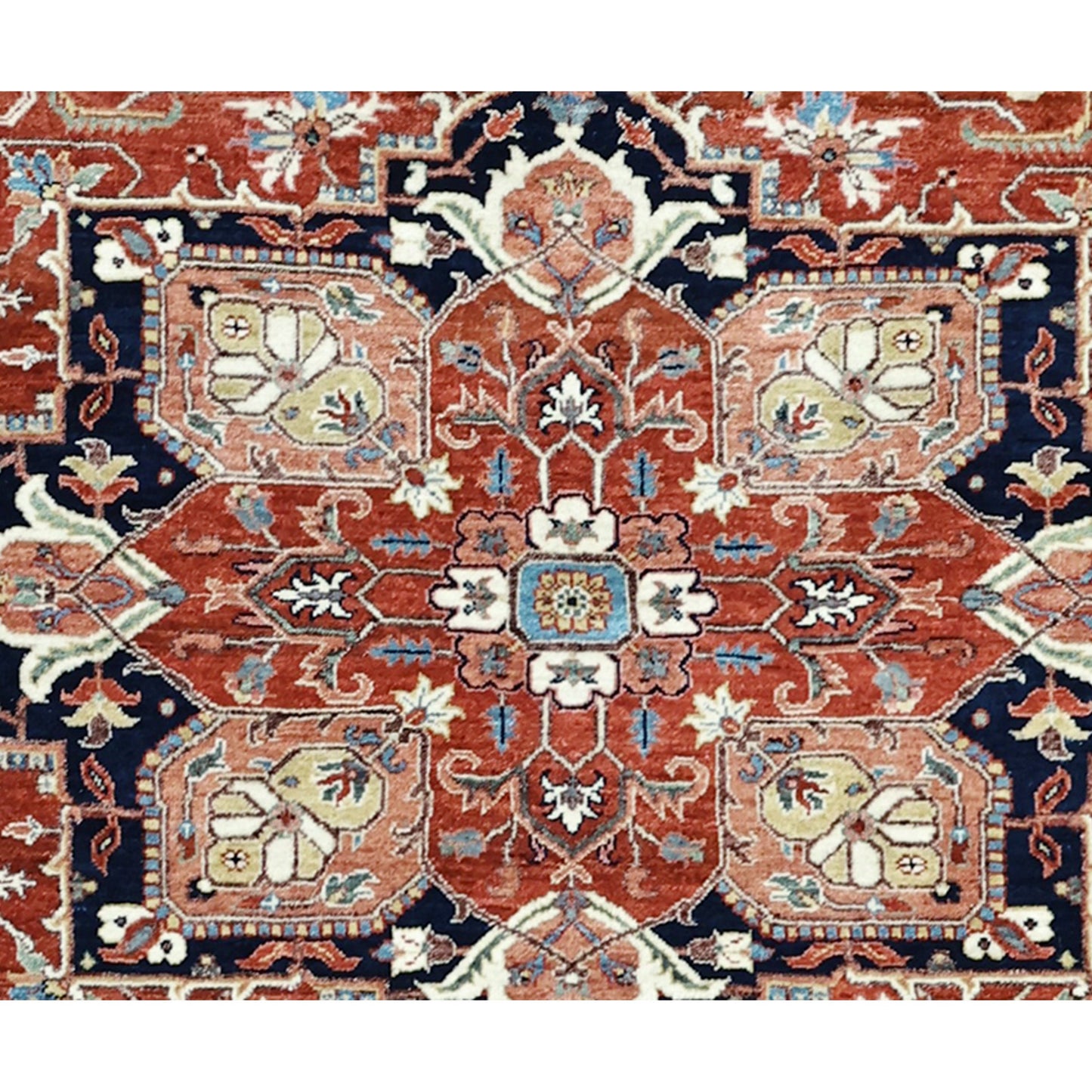 BAKSHAHESH B3059 RED / NAVY