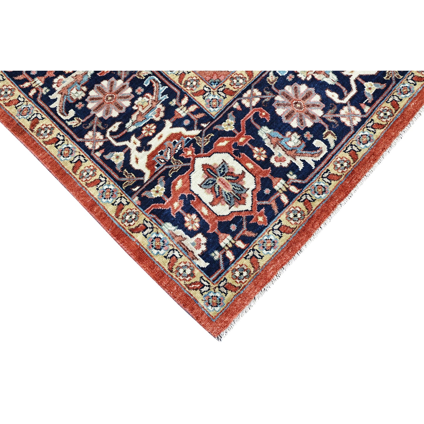 BAKSHAHESH B3059 RED / NAVY