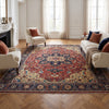 BAKSHAHE BAKSH RED / BLUE
