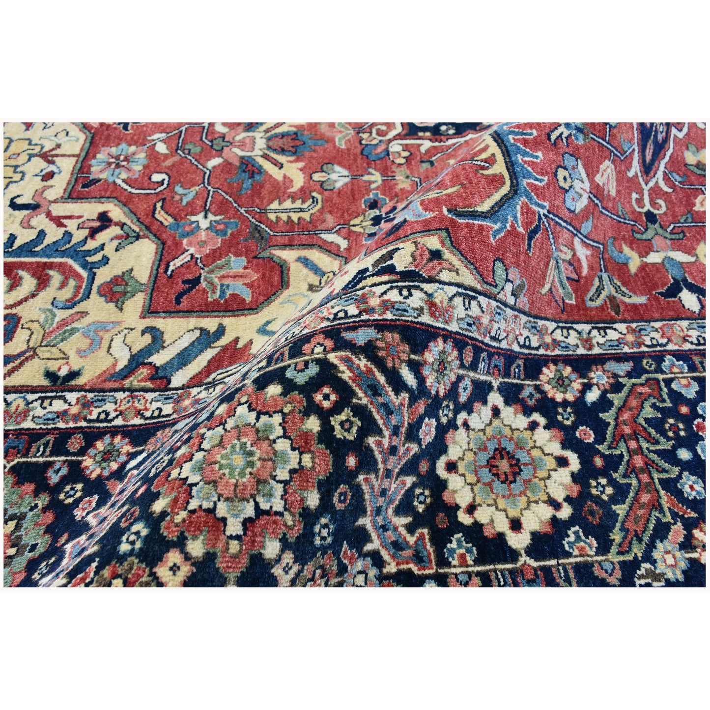 BAKSHAHE BAKSH RED / BLUE