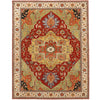 BAKSHAHE BK001 RED / IVORY