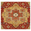 BAKSHAHE BK001 RED / IVORY