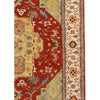 BAKSHAHE BK001 RED / IVORY