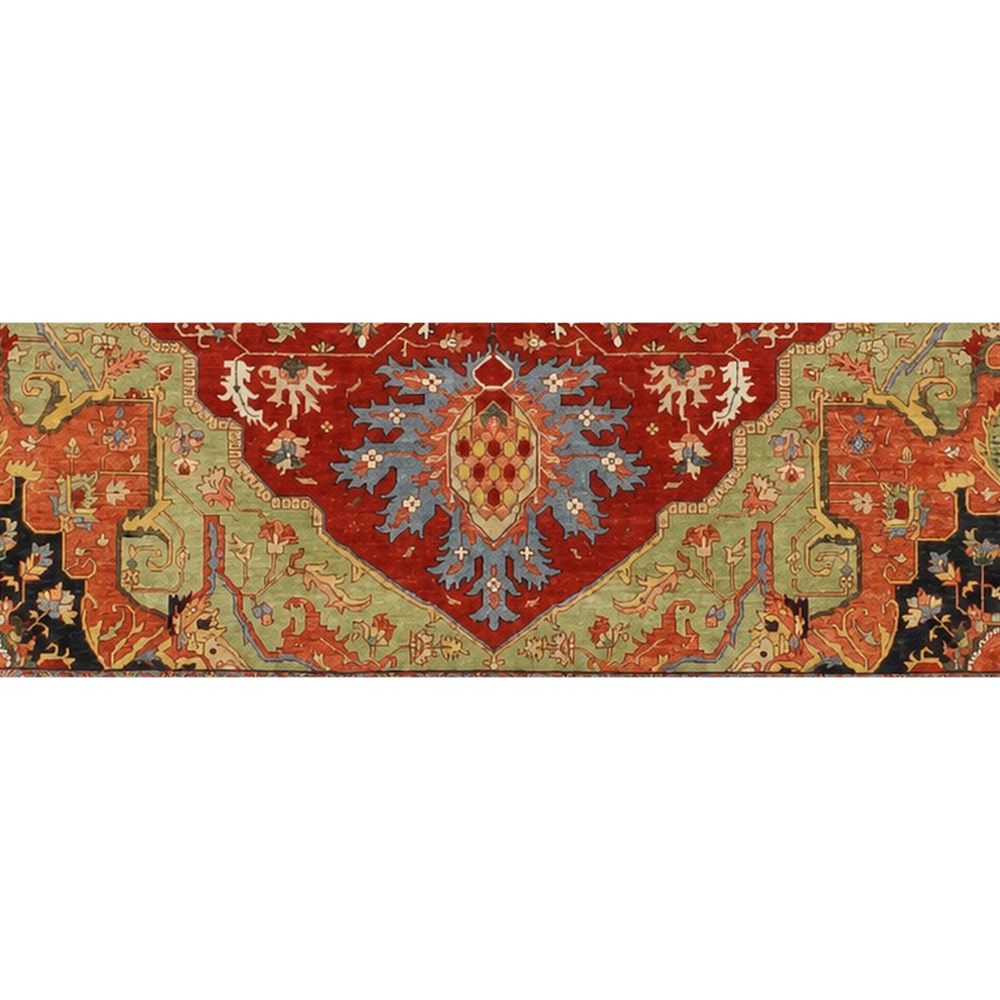 BAKSHAHE BK001 RED / IVORY