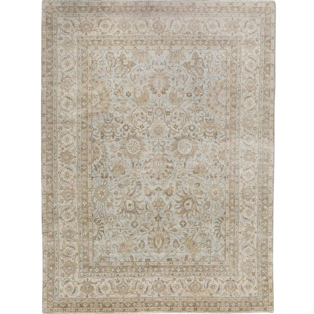 BAKSHAHE BK004 LIGHT BLUE / IVORY