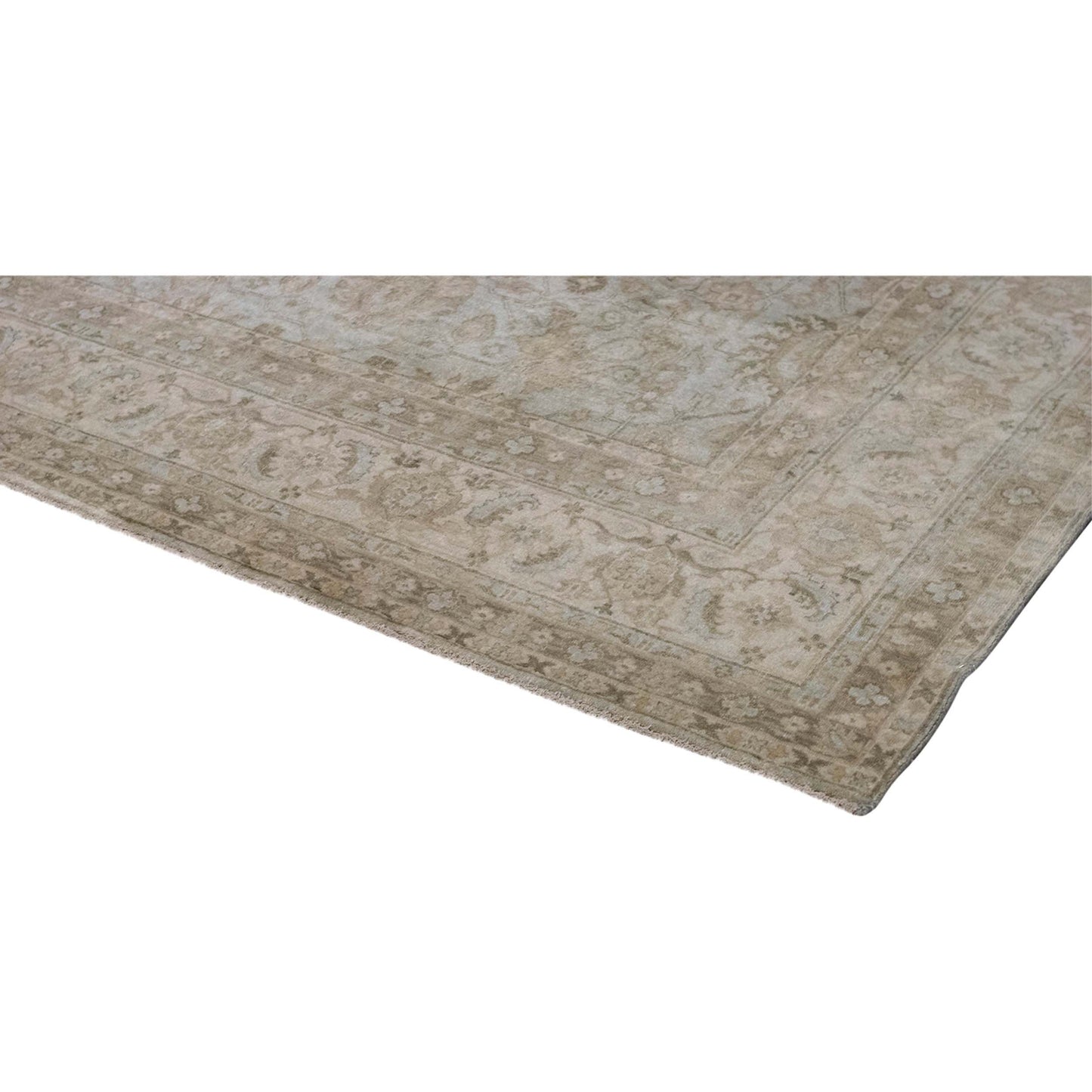 BAKSHAHE BK004 LIGHT BLUE / IVORY