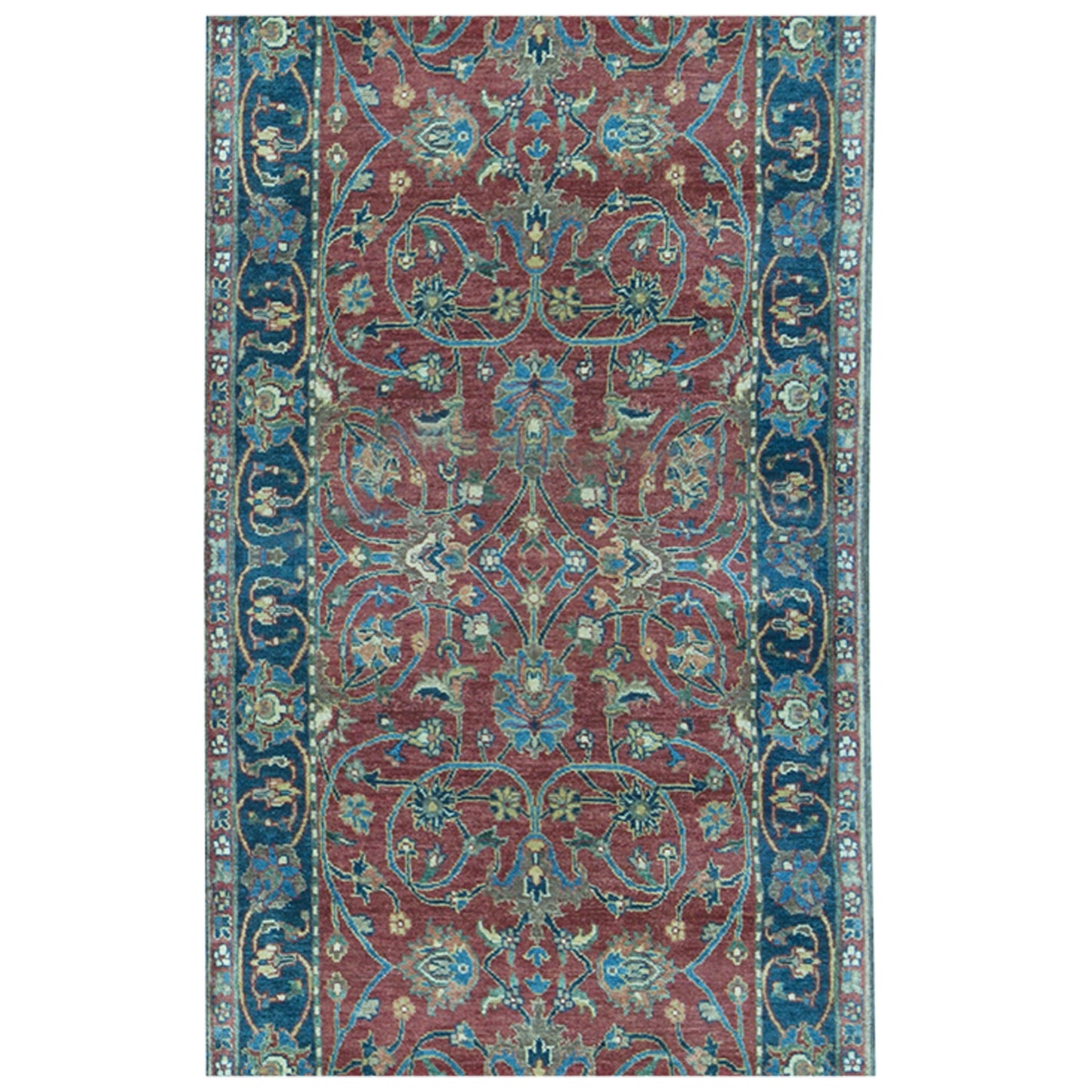 BAKSHAHESH BK009 RED / BLUE