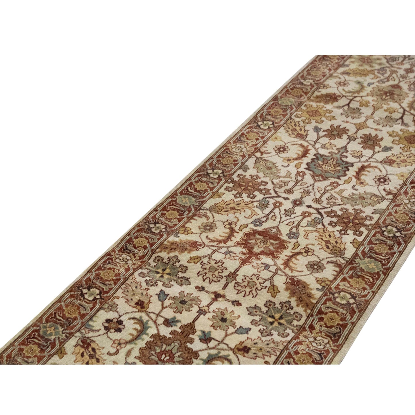 BAKSHAHESH BK016 IVORY / RED