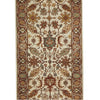 BAKSHAHESH BK016 IVORY / RED