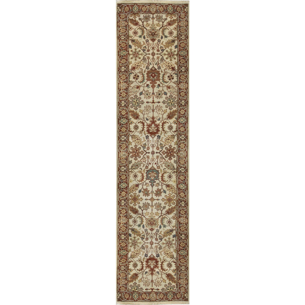 BAKSHAHESH BK016 IVORY / RED