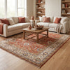 BAKSHAHE BK016 RED / IVORY