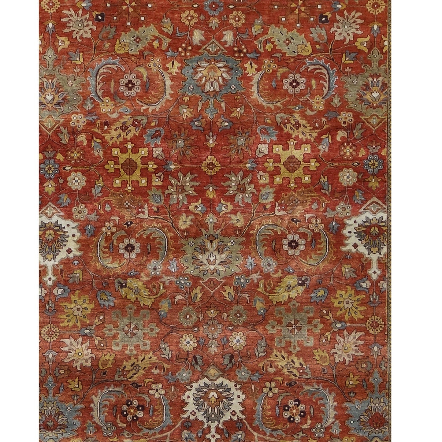 BAKSHAHE BK016 RED / IVORY