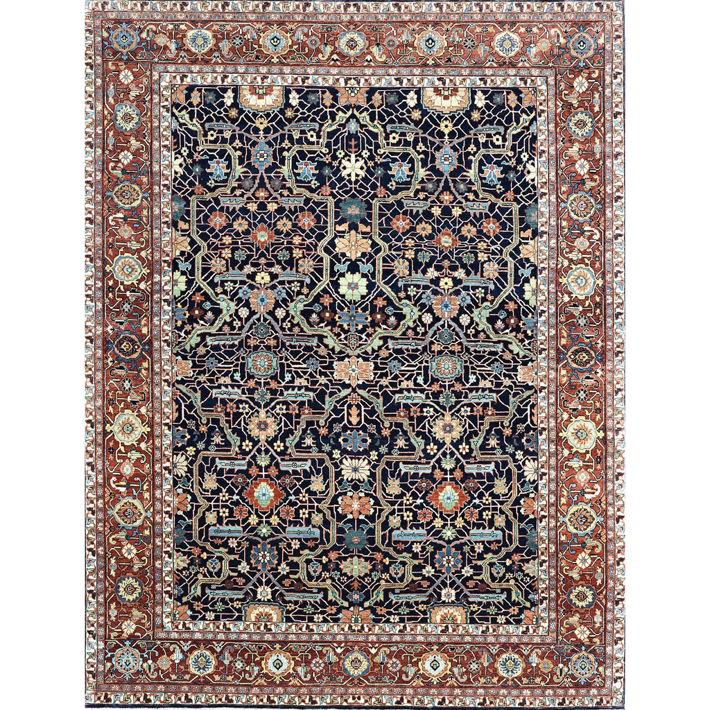 BAKSHAHE BK036 BLUE / RED