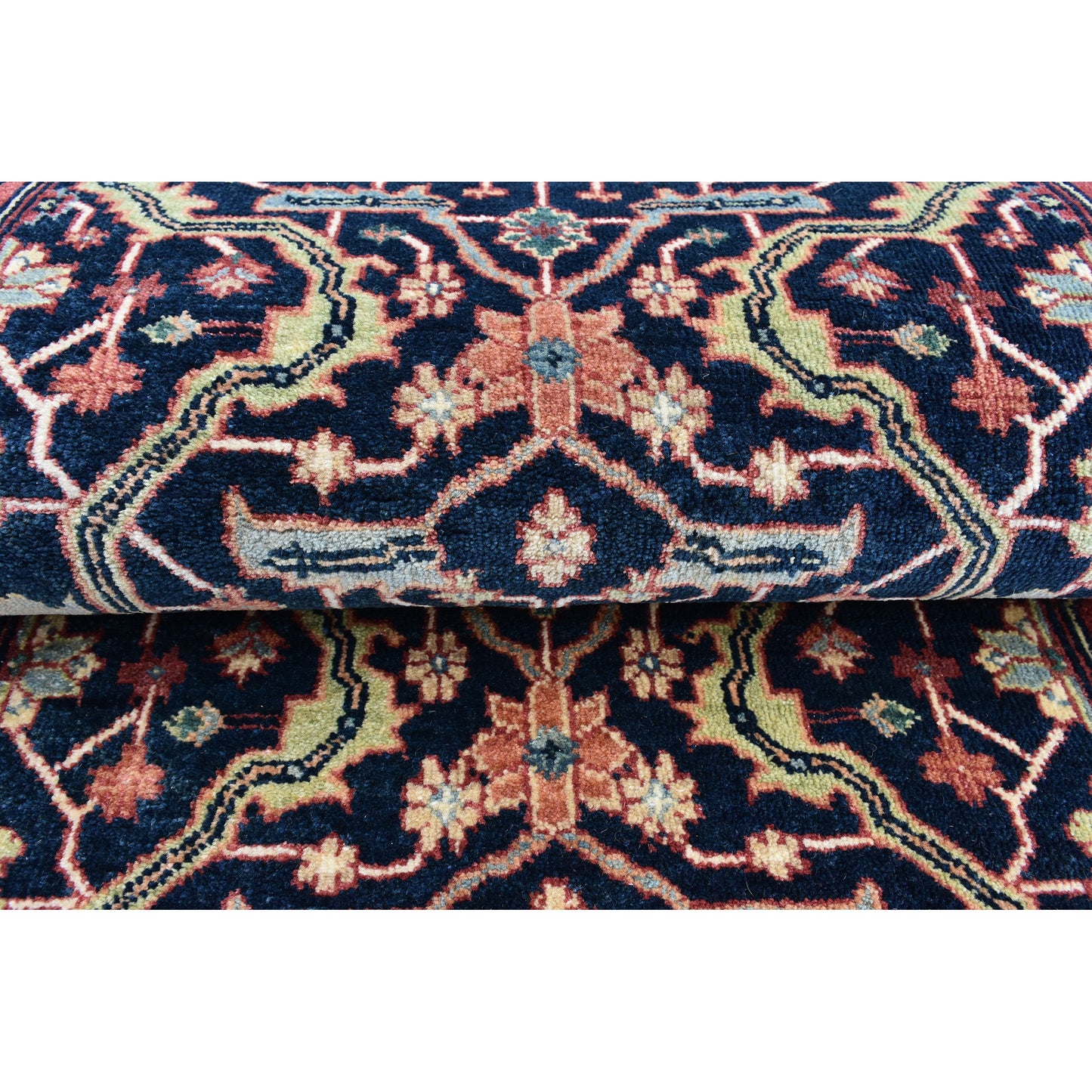 BAKSHAHESH BK036 BLUE / RED