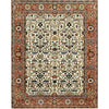 BAKSHAHE BK036 IVORY / RUST