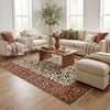 BAKSHAHE BK036 IVORY / RUST